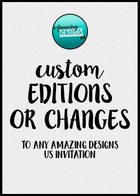 Custom Edition or Changes