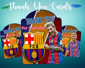 Barcelona Thank You Cards 1