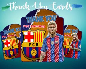 Barcelona Thank You Cards 2