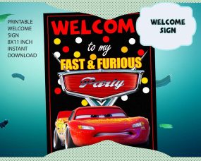 Cars 3 Printable Party Kit 2