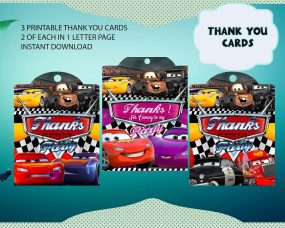 Cars 3 Printable Party Kit 5