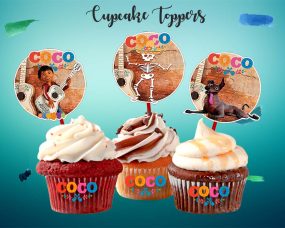 Coco Cupcake Toppers 1