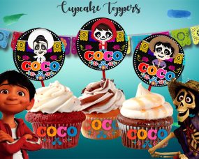 Coco Cupcake Toppers 2 1