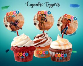 Coco Cupcake Toppers 2