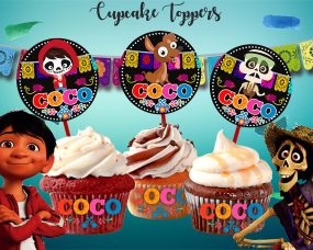 Coco Cupcake Toppers 2 3