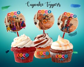 Coco Cupcake Toppers 3