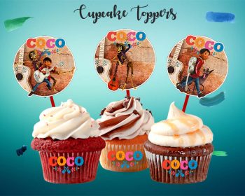 Coco Cupcake Toppers 4
