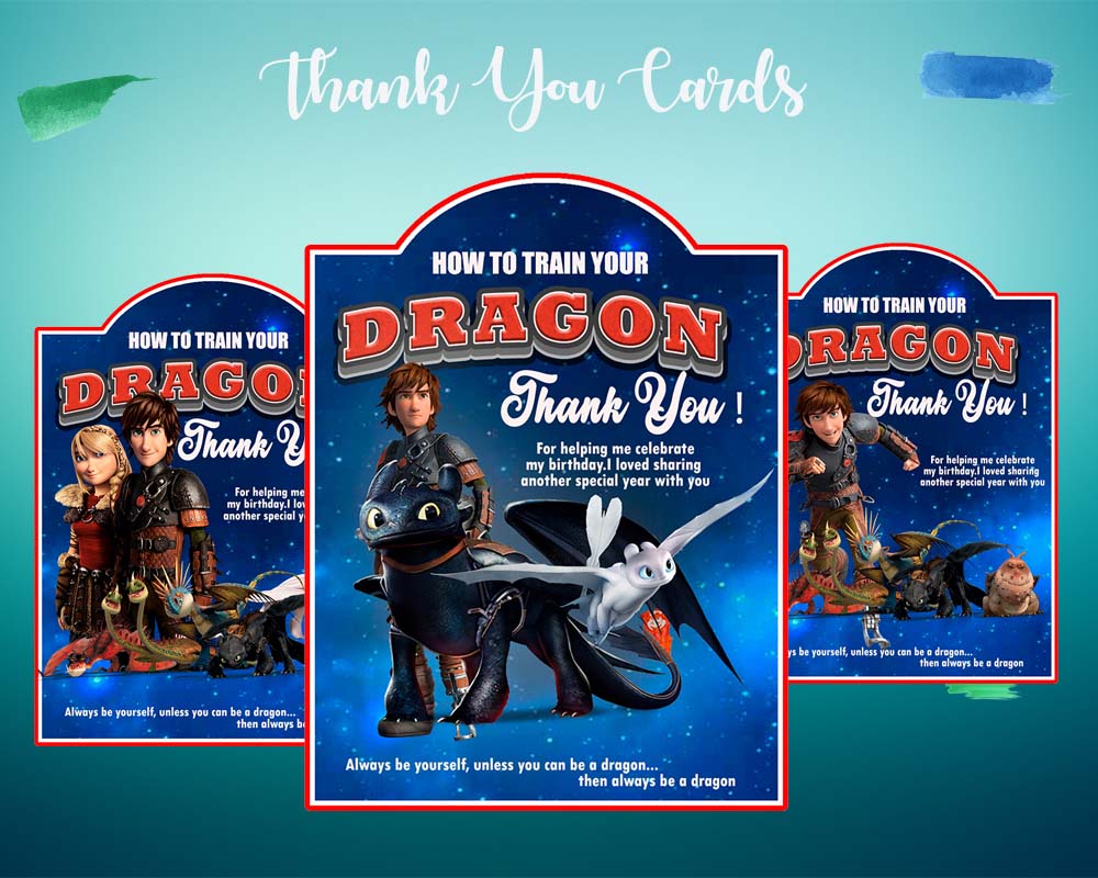 How To Train Your Dragon 3 Thank You Cards Amazing Designs Us - how to train your dragon roblox event