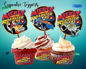 Mickey and the Roadster Racers Cupcake Toppers 2