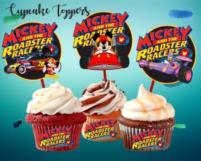 Mickey and the Roadster Racers Cupcake Toppers 3