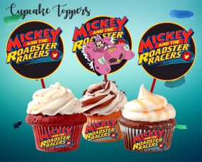 Mickey and the Roadster Racers Cupcake Toppers 4