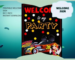 Mickey and the Roadster Racers Printable Party Kit 2