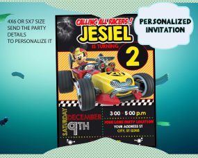 Mickey and the Roadster Racers Printable Party Kit 3