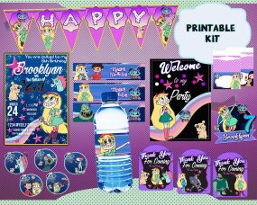 Star vs. the Forces of Evil Printable Party Kit 1