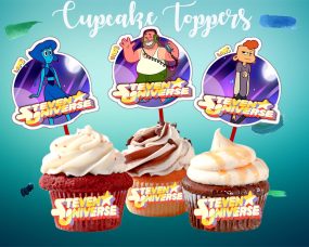 Steven Universe Cupcake Toppers 2