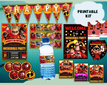 The Incredibles Printable Party Kit 1