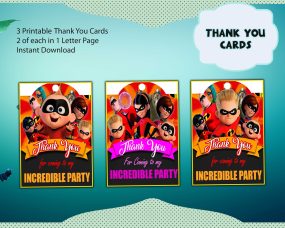The Incredibles Printable Party Kit 5