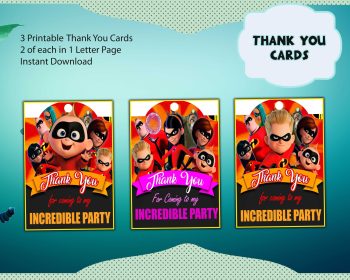The Incredibles Printable Party Kit 5 The Incredibles Printable Party Kit 5