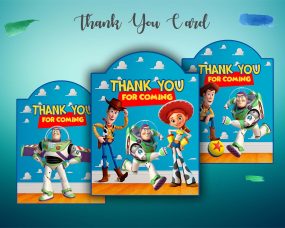 Toy Story Thank You Cards 1