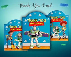 Toy Story Thank You Cards 3