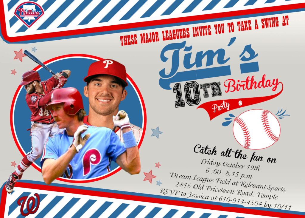 Baseball Birthday Invitation | Awesome Invite