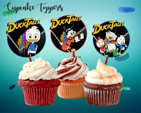 Ducktales Cupcake Toppers 3