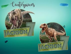 Jurassic World Party Centerpieces 2