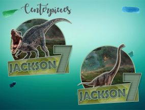 Jurassic World Party Centerpieces 3