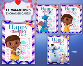 Doc McStuffins Valentines Day Cards 2