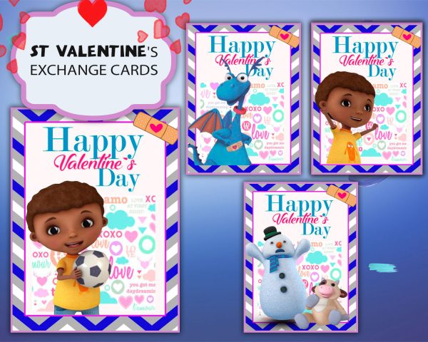 Doc McStuffins Valentines Day Cards