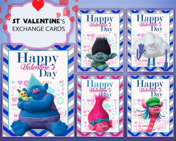 Trolls Valentines Day Cards 1