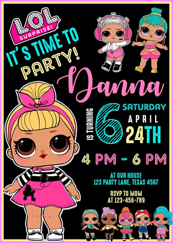 Barbie In Princess Power Birthday Invitation | Lovely Invite