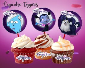 Vampirina Cupcake Toppers 2