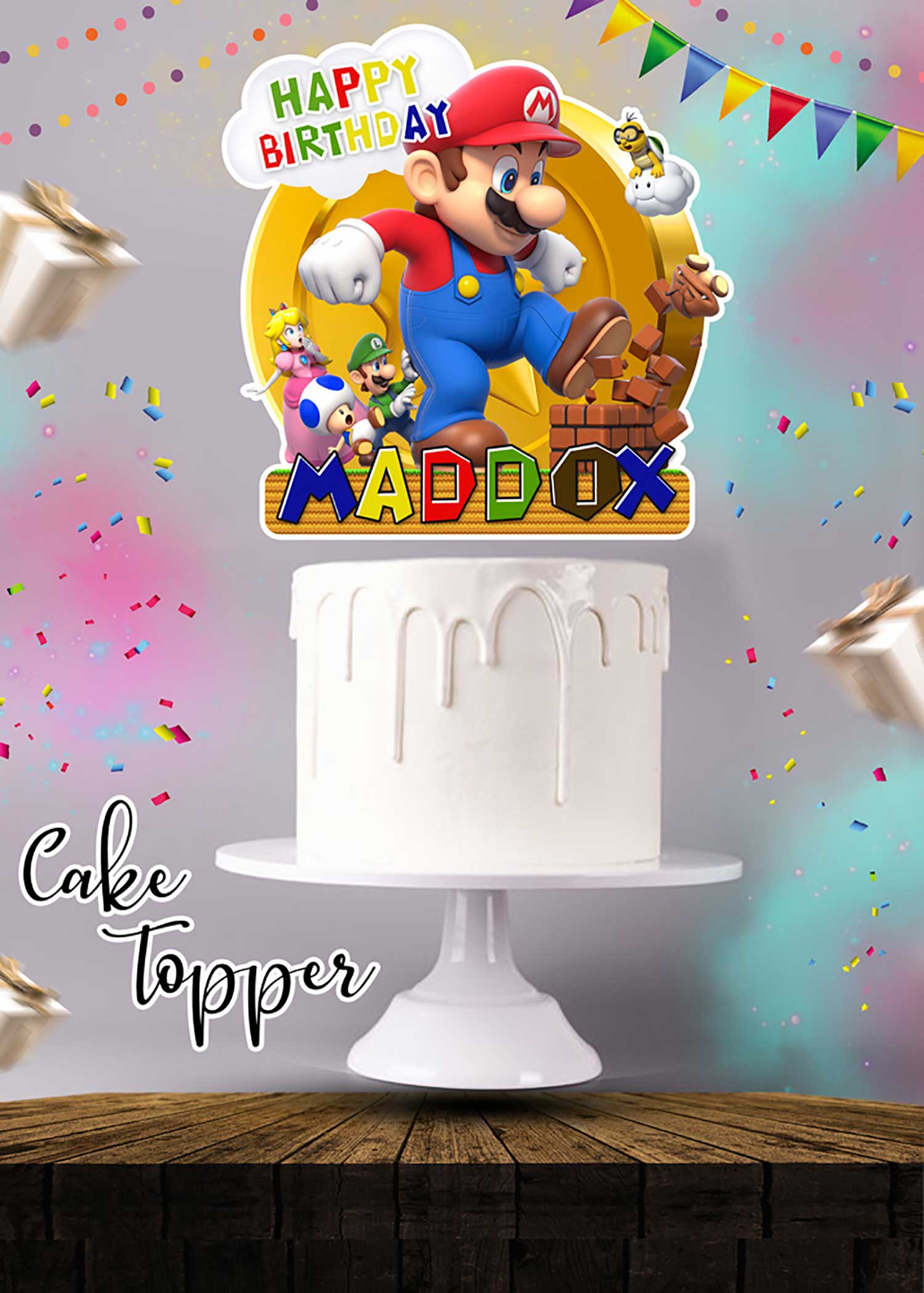 Super Mario Character Cake – The Cake People
