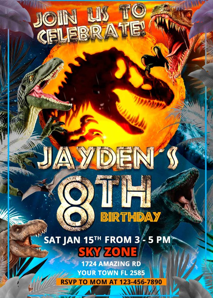 jurassic-world-dominion-birthday-invite-free-backside-24h-ready