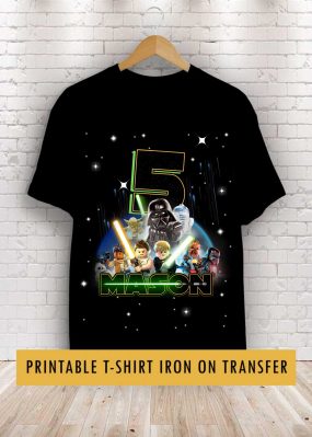 LEGO Star Wars The Skywalker Saga Birthday Shirt Iron on Transfer