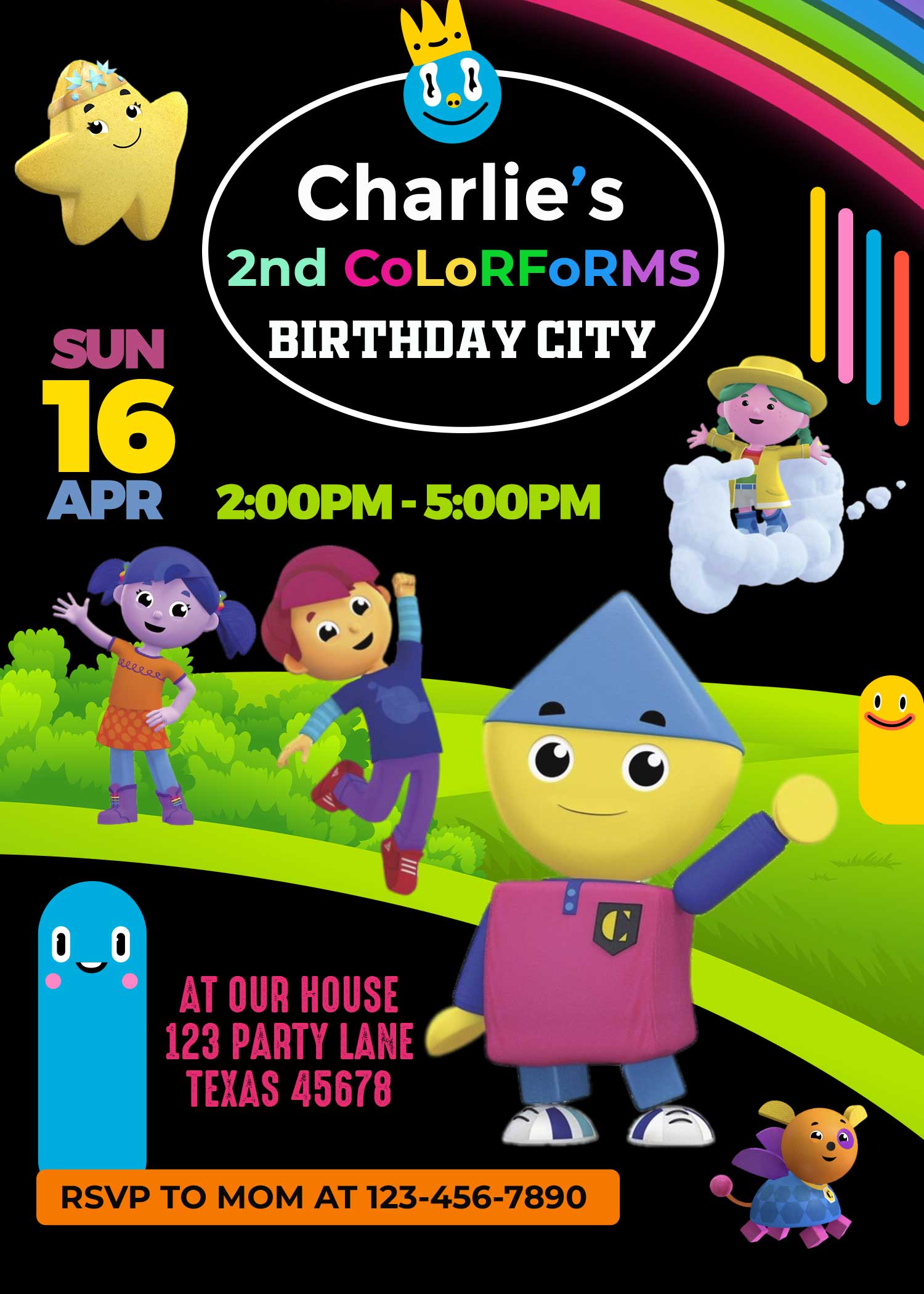 Colorforms Charlie's City