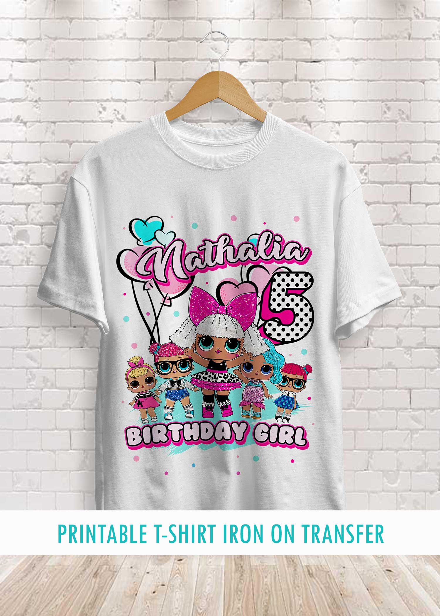 Roblox Personalized Birthday Shirt for Girl