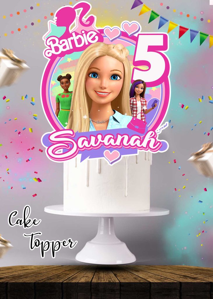 Barbie Cake Topper Printable Png Barbie Cake Topper Printable Home