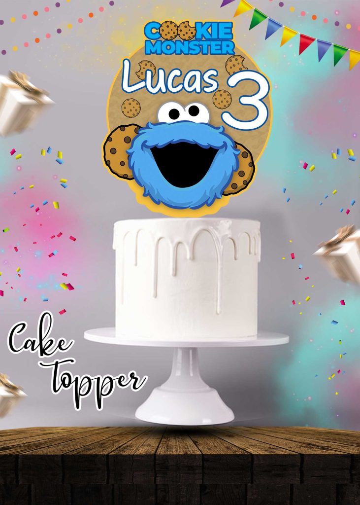 Cookie Monster Birthday Invitation | Magical Invite