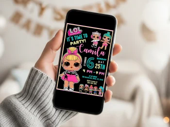lol-surprise-dolls-birthday-invitation-1-2 LOL Surprise Dolls Birthday Invitation Template