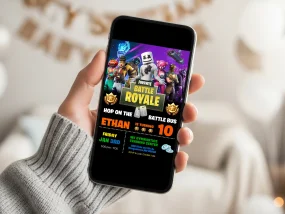 fortnite-birthday-invitation-1-2 Fortnite Birthday Invitation Template