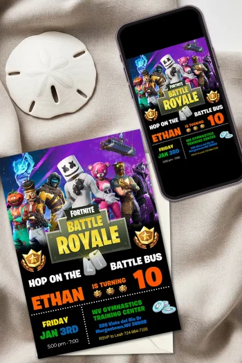 fortnite-birthday-invitation-1-3 Fortnite Birthday Invitation Template