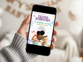 Ada Twist Scientist Birthday Invitation